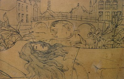 Brygge, Döden av Fernand Khnopff
