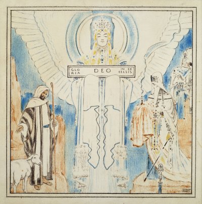 Julängel; Julängel, av Fernand Khnopff