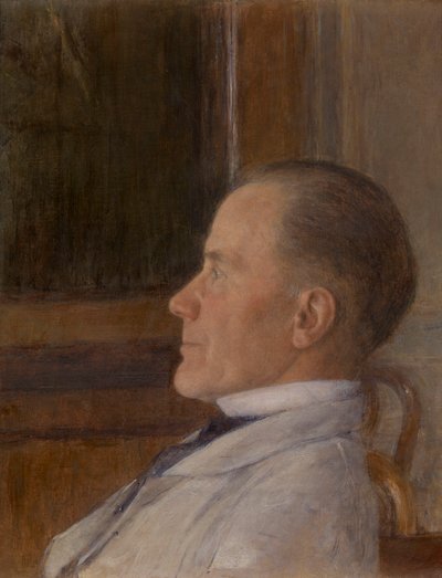 Edmond Khnopff, målarens far av Fernand Khnopff