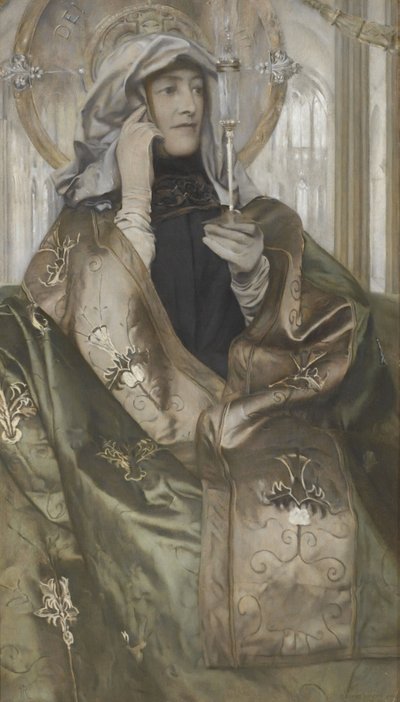 Rökelse, 1898 av Fernand Khnopff
