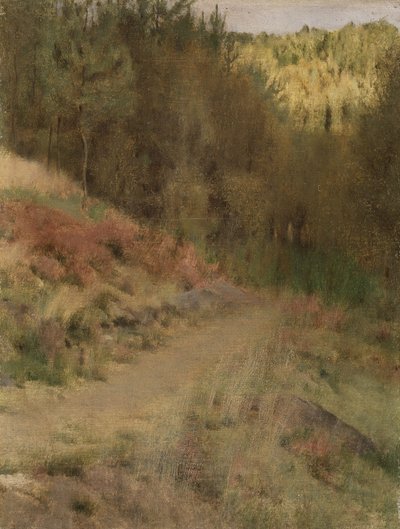 Landskap i Fosset av Fernand Khnopff