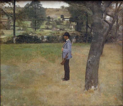 Jaktvaktaren av Fernand Khnopff