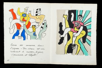 Cirkus, s. 42/43 av Fernand Leger
