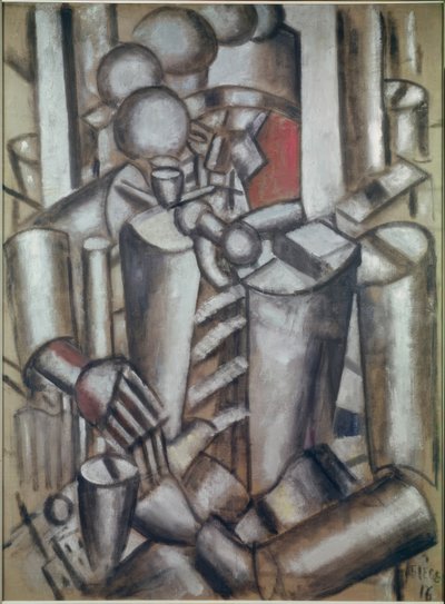 Den rökande soldaten av Fernand Leger