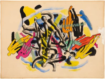 Dykarna av Fernand Leger