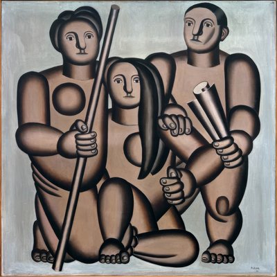 Tre personer av Fernand Leger