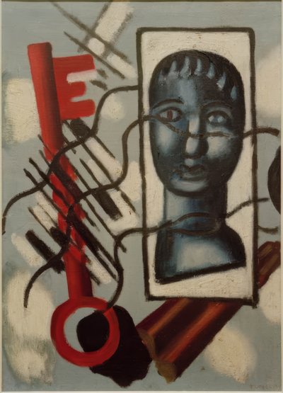 Figur och nyckel av Fernand Leger
