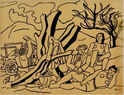 Das Landpartie von Fernand Leger