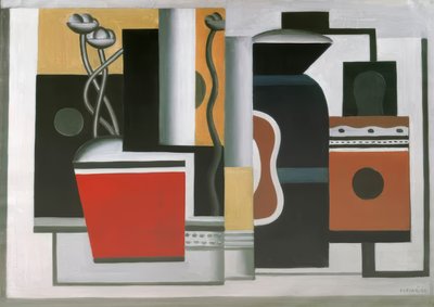 "Le pot rouge" (Den röda blomkrukan), 1926 av Fernand Leger
