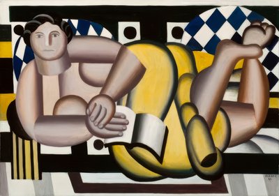 Liggande kvinna av Fernand Leger