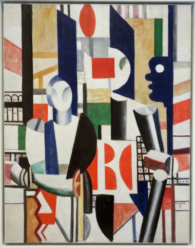Män i staden av Fernand Leger