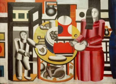 Mor och barn av Fernand Leger