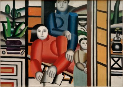 Personer i trädgården av Fernand Leger