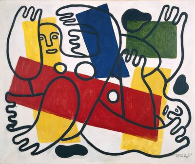 Dykarna av Fernand Leger