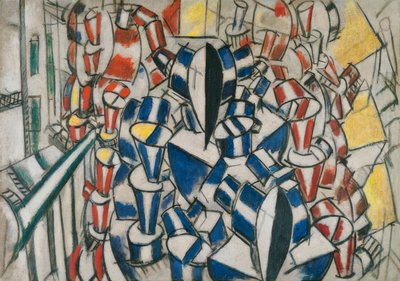 Trappan (andra versionen) av Fernand Leger