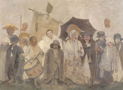 La Vachalcade av Fernand Pelez