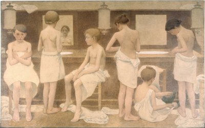 Les Petites Figurantes, mellan 1911 och 1913 (olja på duk) av Fernand Pelez