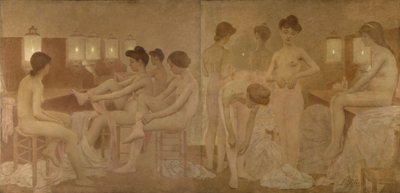 The Dancers, mellan 1905 och 1909 (olja på duk) av Fernand Pelez