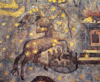 Zodiakens kupol, Kentaur, 1485 av Fernando Gallego