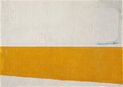 Minimalistisk gul horisont av Fernando Vieira
