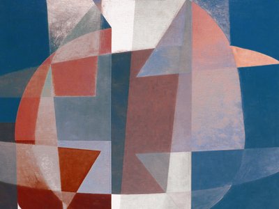 Modern geometrisk komposition av Fernando Vieira