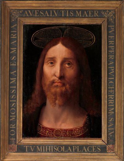 Kristi huvud, ca. 1506. av Fernando Yáñez de la Almedina