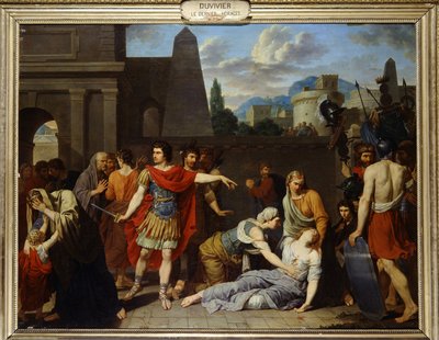 Den sista av Horaces av Duviver. 1600-talet. av Fidelle Duvivier