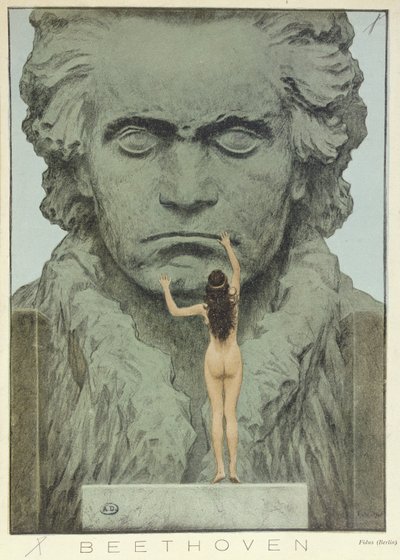 Beethoven, pub. i "Jugend" av Fidus