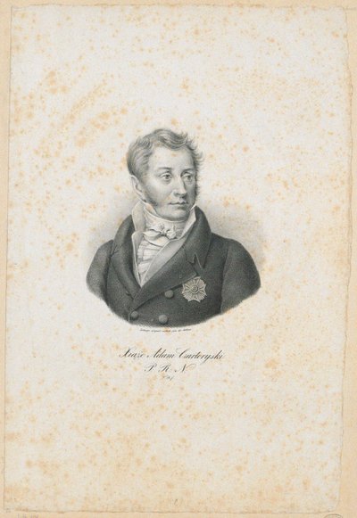 Prins Adam Jerzy Czartoryski 1770-1861, 1831 av Filip Romanowski