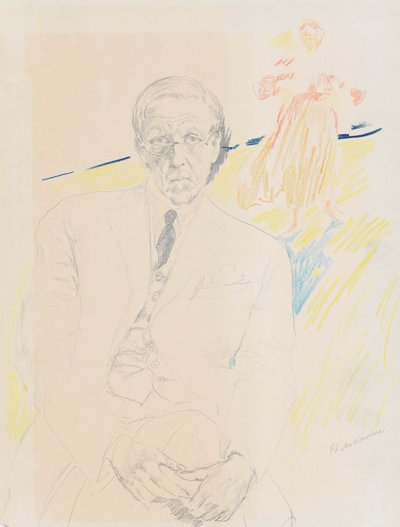 Självporträtt. av Filipp Andreyevich Malyavin