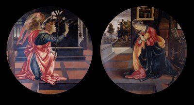 Bebådelse av Filippino Lippi