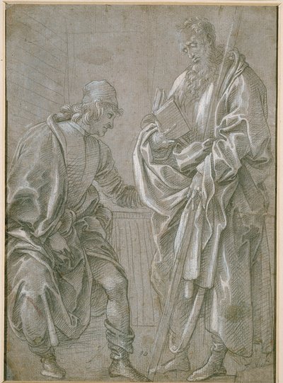 Apostel och ungdom av Filippino Lippi