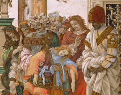 Sankt Filippos uppmanar ett monster att lämna Marstemplet i Hierapolis (målning) av Filippino Lippi