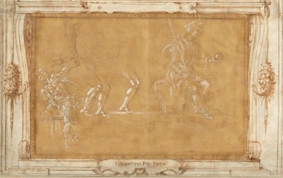 Olika figurstudier av Filippino Lippi
