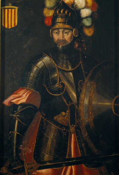 Porträtt av Ramon Berenguer III av Filippo Ariosto