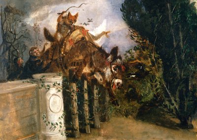 Allegory (olja på duk) av Filippo Palizzi