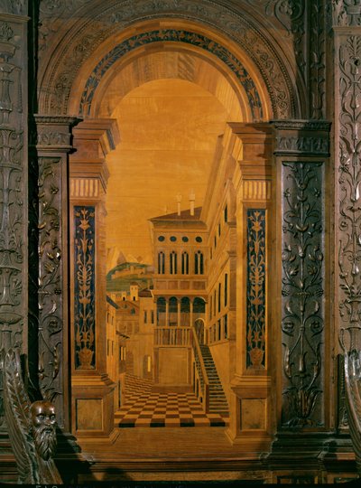 Gata och hus, trompe l