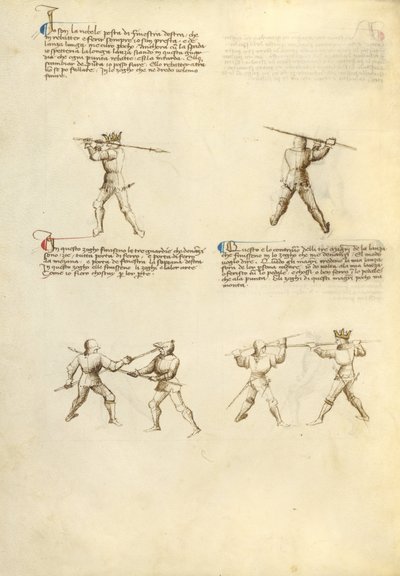 Strid med Lance av Fiore Furlan dei Liberi da Premariacco