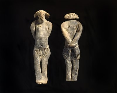 Exekration Figur, Middle Kingdom (lera) av First Intermediate Period Egyptian