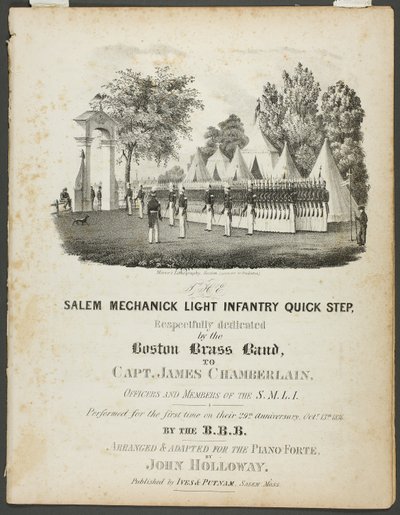 Salem Mechanick Light Infantry Quick Step av Fitz Henry Lane