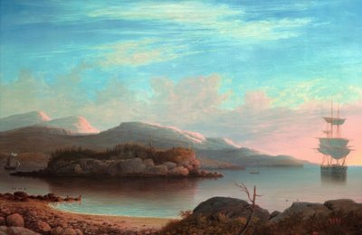 Vor Mount Desert Island av Fitz Henry Lane