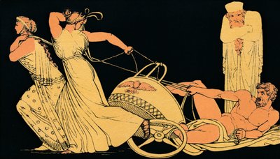 Atossas dröm, 1880 av Flaxman