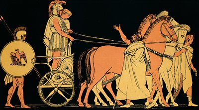 Agamemnons återkomst, 1880 av Flaxman