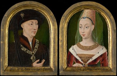 Filip den gode, hertig av Burgund; Isabelle av Bourbon () av Flemish