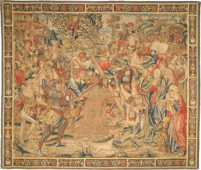 Processionen till Golgata av Flemish 16th Century