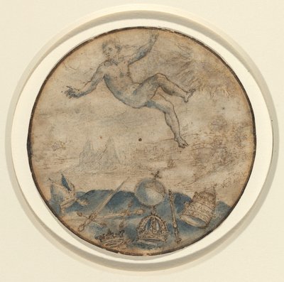 Man som faller från himlen av Flemish 17th Century