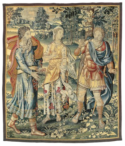 Biblisk gobeläng, Bryssel, mitten av 1500-talet av Flemish School