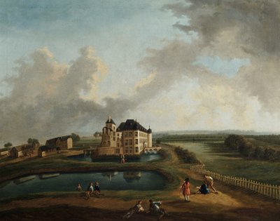 flamländska slottet av Flemish School