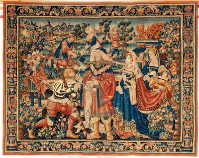 flamländsk gobeläng. 1500-talet. av Flemish School