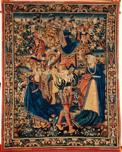 flamländsk gobeläng. 1500-talet. av Flemish School